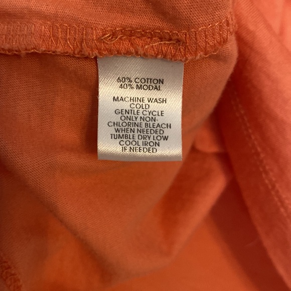 LOFT Apricot Ruffle Knit Top - Picture 4 of 5